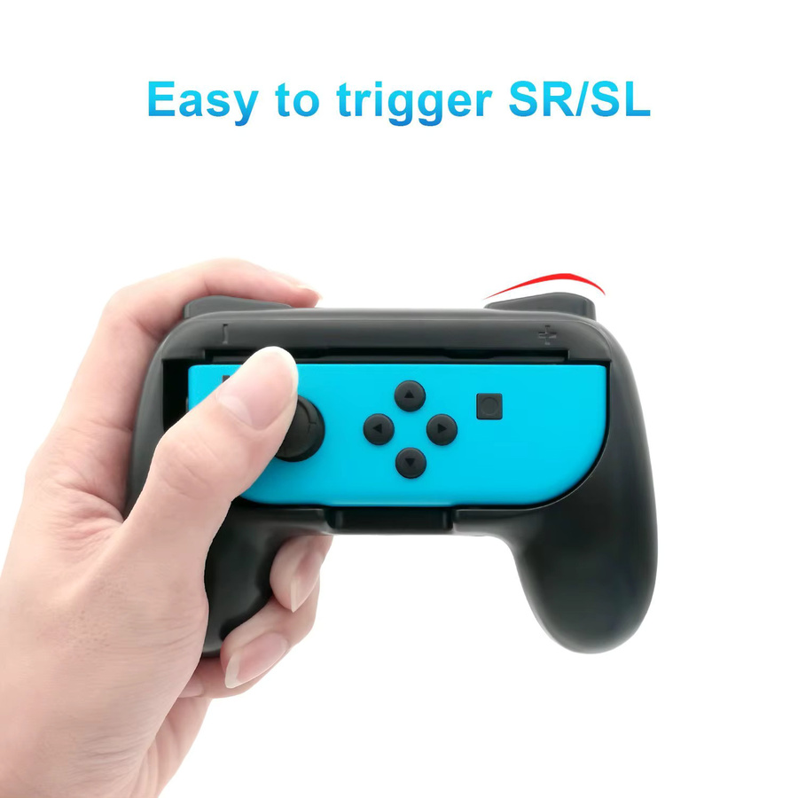 DOBE Griffzubehör TNS-851B Joystick-Griffe für Nintendo Switch Controller in Rot und Blau - Bild 3