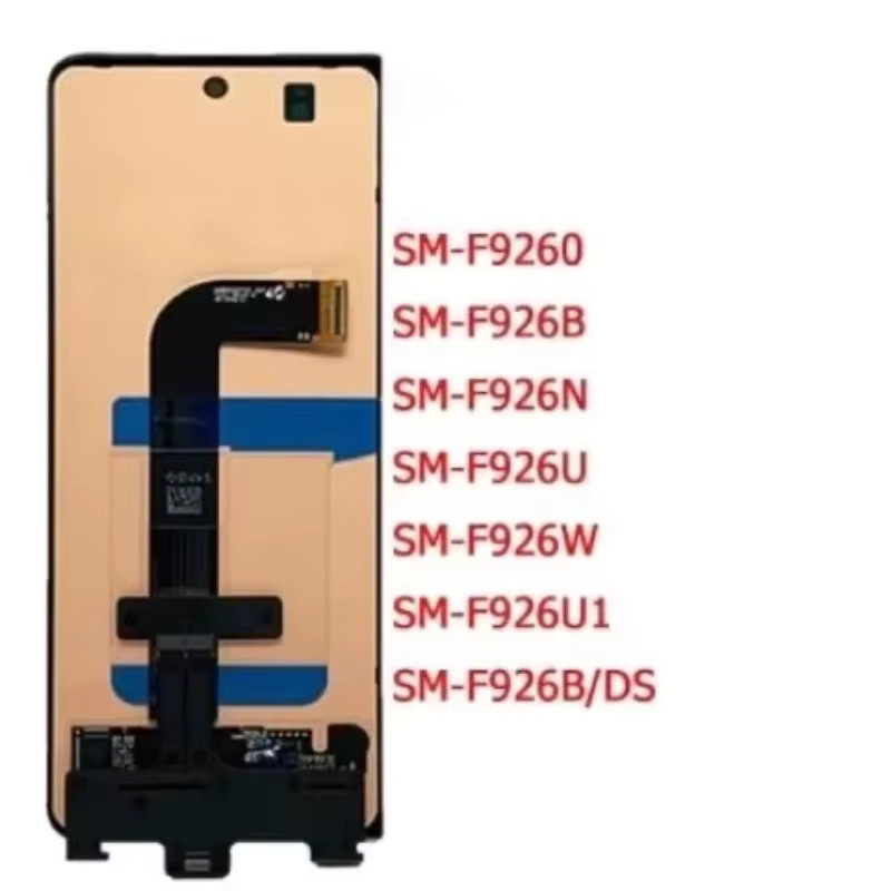 Samsung Galaxy Z Fold 3 5G LCD-Display Ersatzmonitor in Schwarz - Bild 3