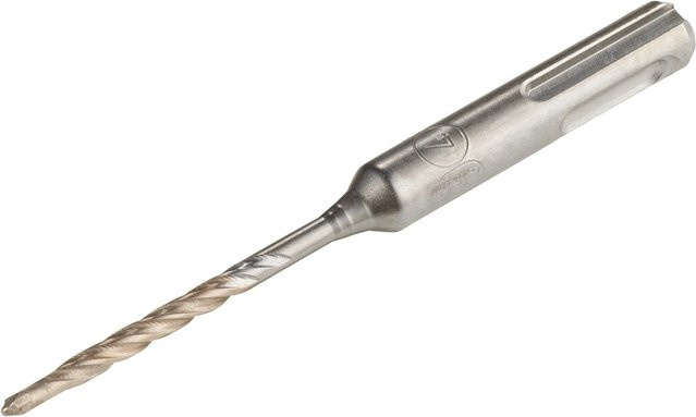 LUX-TOOLS SDS-Plus Hammer-Bohrer mit Carbide-Spitze in Silber, Durchmesser: 4 mm, Länge: 110 mm - Bild 1