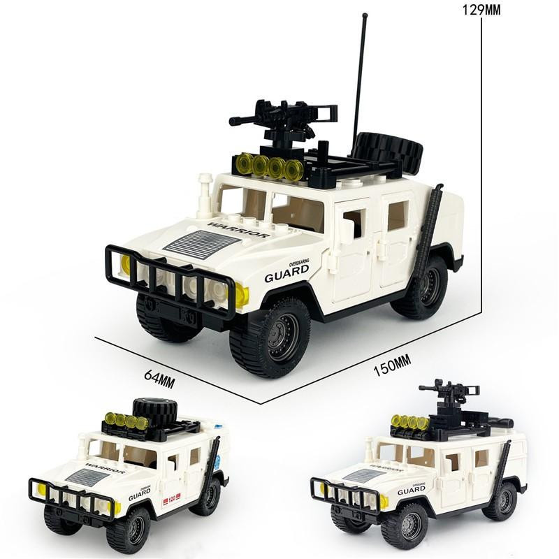 Yiran toy Polizei Bausteine Auto Konstruktion Montage Szene 6–12 Jahre - Bild 4