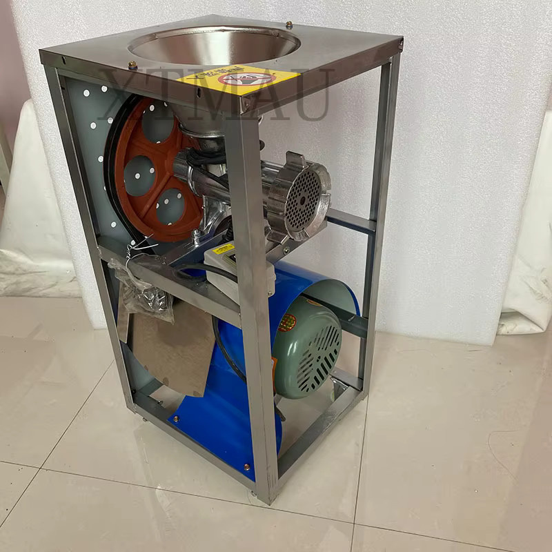 Elektrischer Fleischwolf von XTMAU mit 2200W in Silber aus Edelstahl für Fleisch, Fisch und Knochen - Bild 4