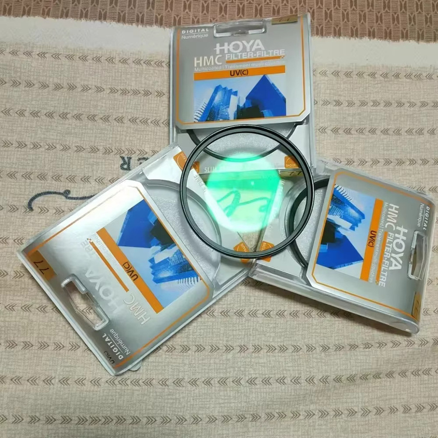 HOYA HMC UV(c) Slim Filter Schwarz Digital Multi Coated Anti-Glare Blaulichtfilter - Bild 3