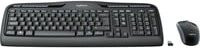 Logitech Wireless Combo MK330 Tastatur-Maus-Set, kabellos, QWERTZ Deutsch, Schwarz - Bild 1