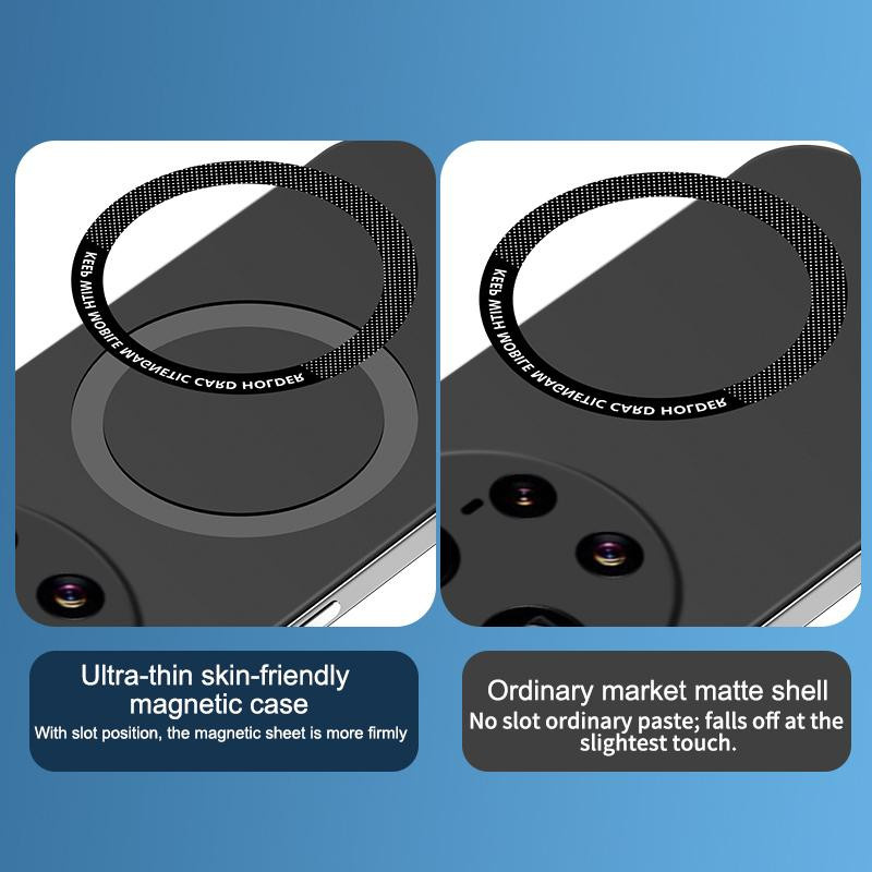Rahmenlose magnetische Schutzhülle für Xiaomi 17 Ultra 5G mit kabellosem Laden in Schwarz, Blau, Gelb, Orange oder Beige - Bild 4
