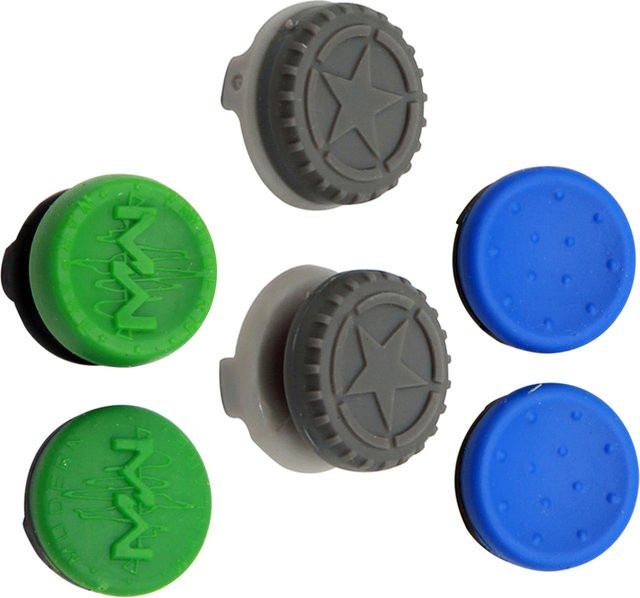WYMECT Thumbstick-Abdeckungen für PS4-Controller, High-Rise Joystick-Kappen in Multicolour - Bild 1