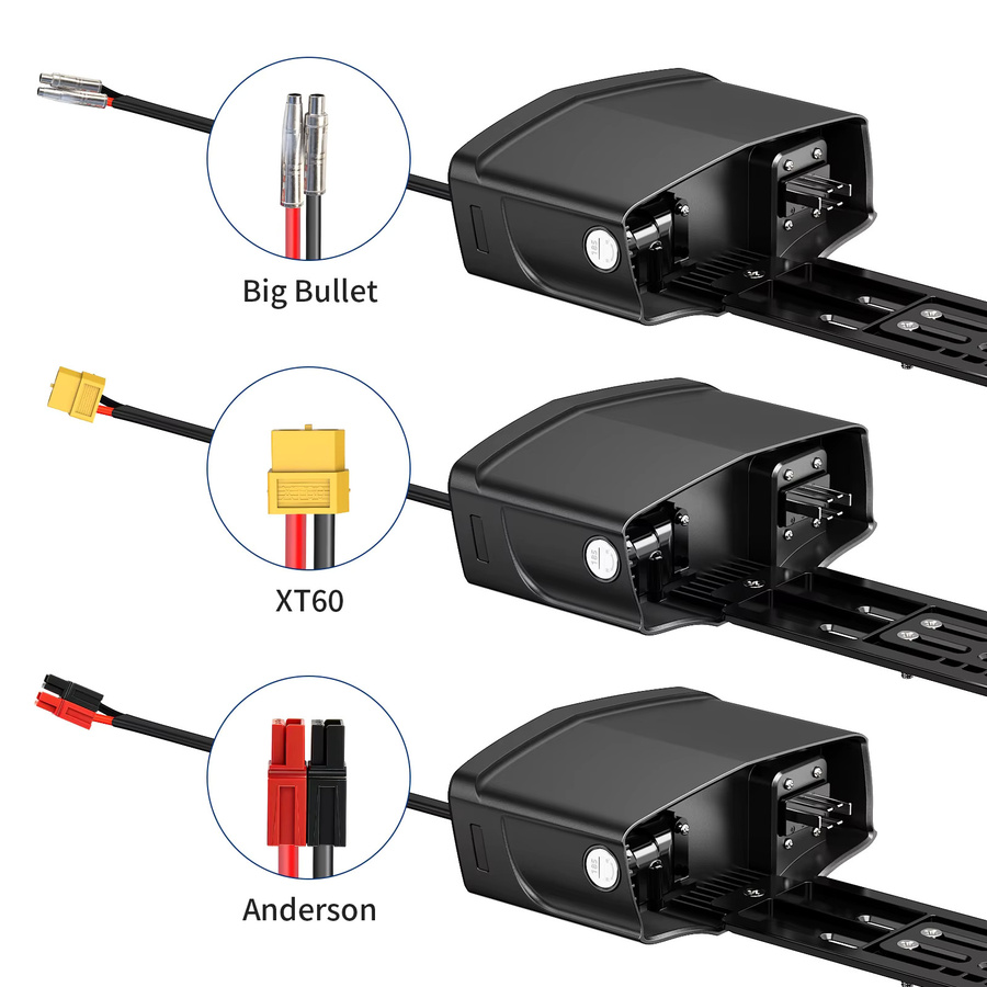 UNITPACKPOWER Lithium-Ebike-Akku 36V 17,5Ah für Elektrofahrräder, Roller und Motorräder, Schwarz - Bild 3
