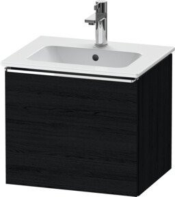Duravit Waschtischunterschrank D-Neo wandhängend in Eiche schwarz B: 51 cm, T: 40,2 cm, H: 44 cm - Bild 1