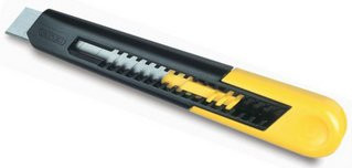 Stanley Cuttermesser SM 18 mm Schwarz mit Snap-Off-Funktion - Bild 2