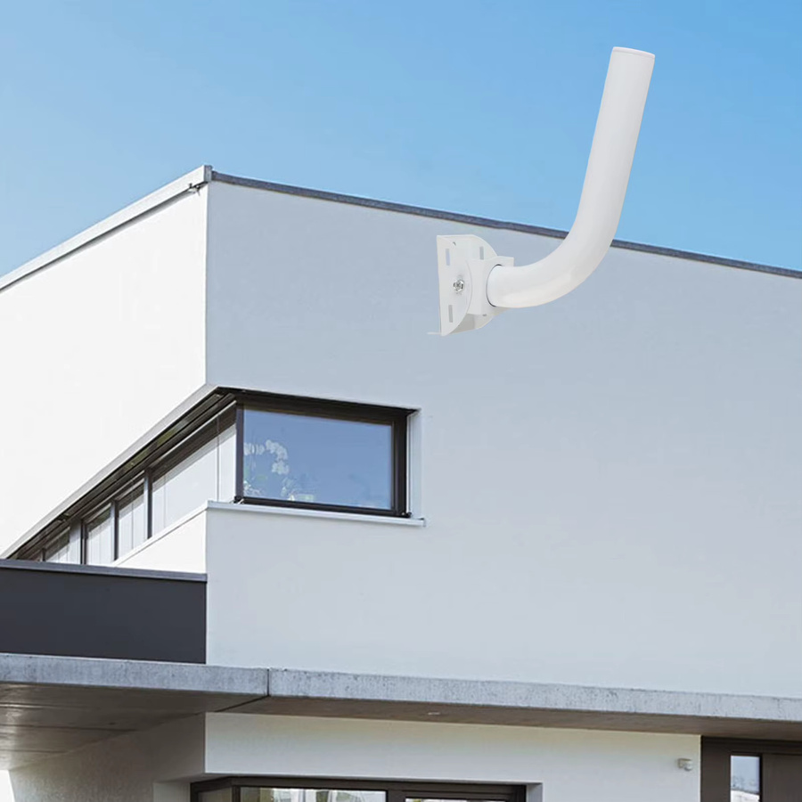 VBESTLIFE Starlink Satellitenantennen Wandmontage Kit aus Edelstahl für Außenmontage in Weiß - Bild 2