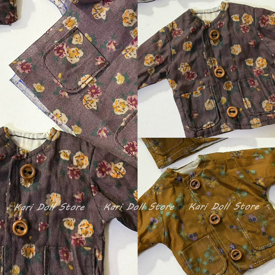 Sunforeat Puppenkleidung Chinesische Retro-Jacke, Zubehör, multicolour - Bild 3