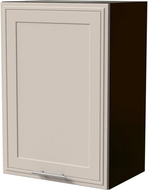 Feldmann-Wohnen Hängeschrank Salo W2 in Lava und Kaschmir Matt mit Kassettenoptik, B/T/H: 50 x 32,5 x 72 cm - Bild 1