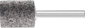 PFERD TOOLS CAST EDGE Schleifstift Zylinder SIC30 für Grau- und Sphäroguss, Durchmesser: 20 mm, Höhe: 25 mm, Schaft-Durchmesser: 6 mm, Farbe: Grau - Bild 1