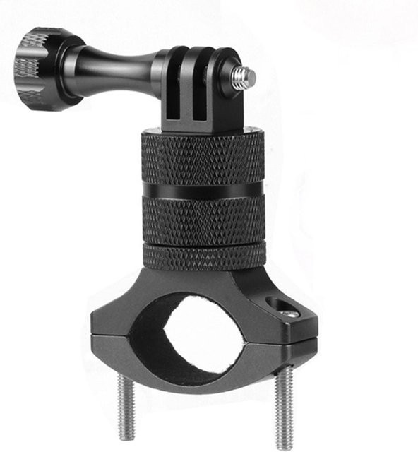 DJI Hero Lenkerhalterung aus Aluminiumlegierung für Fahrradkameras in Schwarz - Bild 1