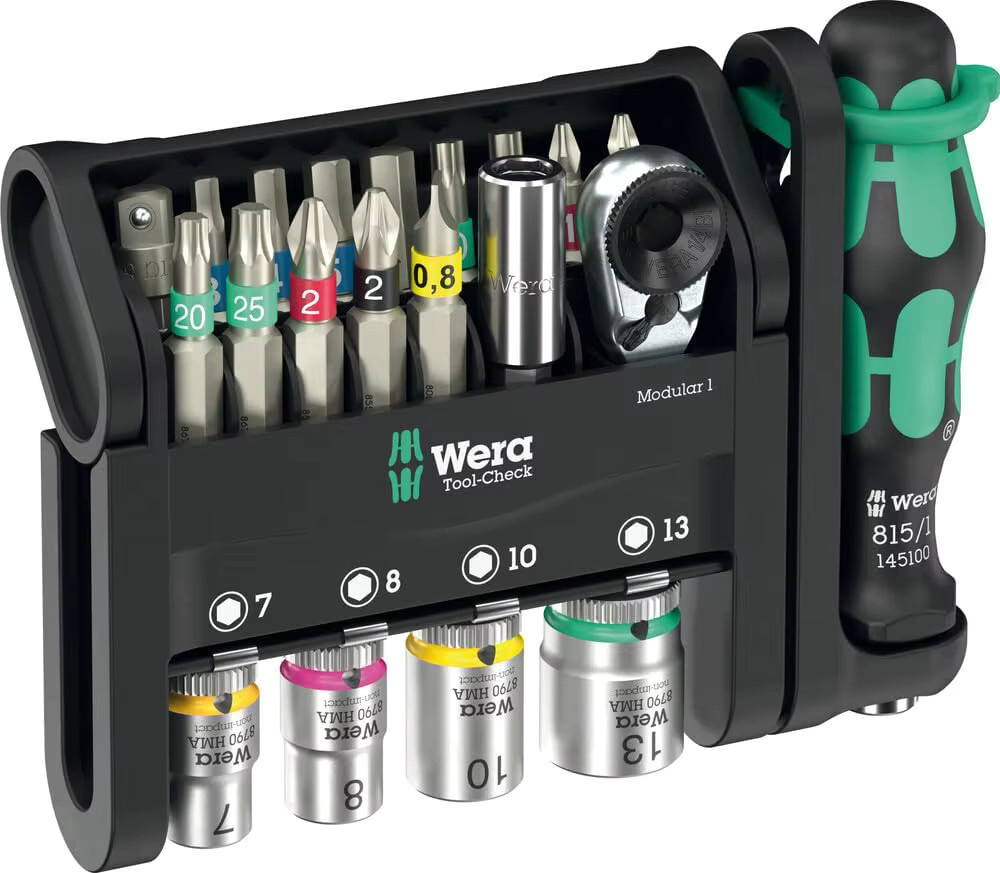 Wera Tool-Check Modular 1, 21-teiliges Werkzeugset in Schwarz - Bild 3