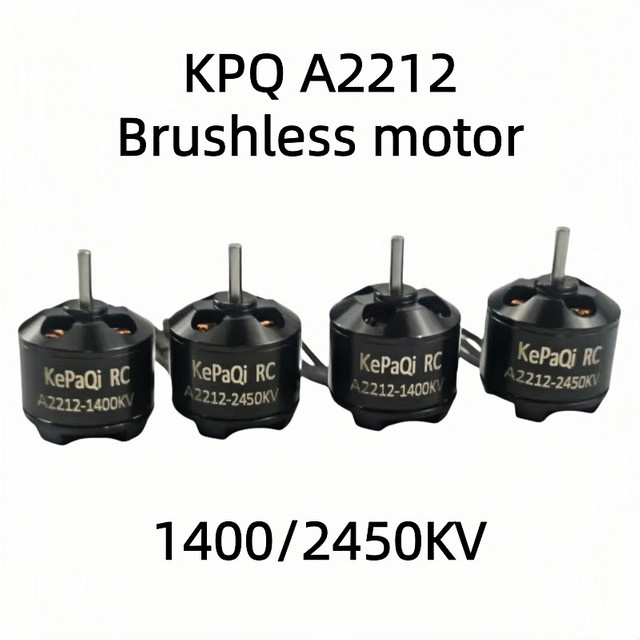 KPQ Bürstenloser Motor für Modellflugzeuge, 1400KV 2450KV, Starrflügler-Drohnenmotor - Bild 1