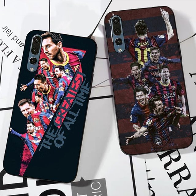 Handyhülle mit Messi 10 Print für Huawei P 8 9 10 20 30 40 50 Pro Lite Smart Honor 10 lite 70 Mate 20 lite in Multicolour - Bild 1