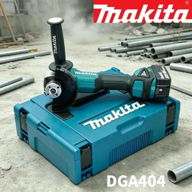 Makita DGA404 LXT 18V Akku-Winkelschleifer mit bürstenlosem Motor für 125 mm Scheiben zum Schleifen, Polieren und Schneiden von Metall und Holz - Bild 1