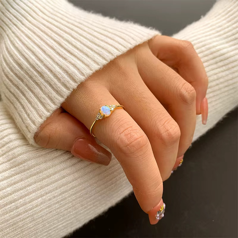 Monkton Ring, 925 Silber, Zirkonia, Damen - Bild 2