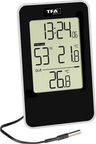 TFA Dostmann Thermo-Hygrometer Schwarz 30.5048.01 - Bild 1