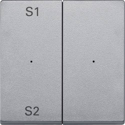 Merten Aluminium Schalter in Silber - Bild 1