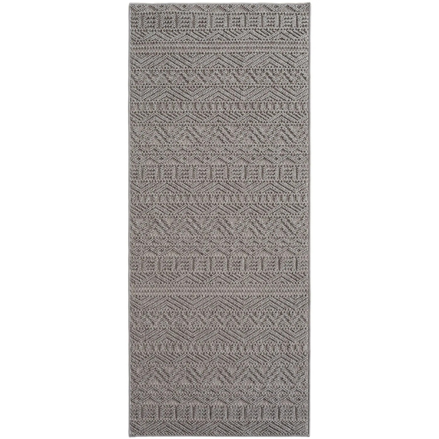 Ayyildiz Flachgewebeteppich Helix Silber mit modernem Design, Breite: 80 cm, Länge: 250 cm - Bild 2