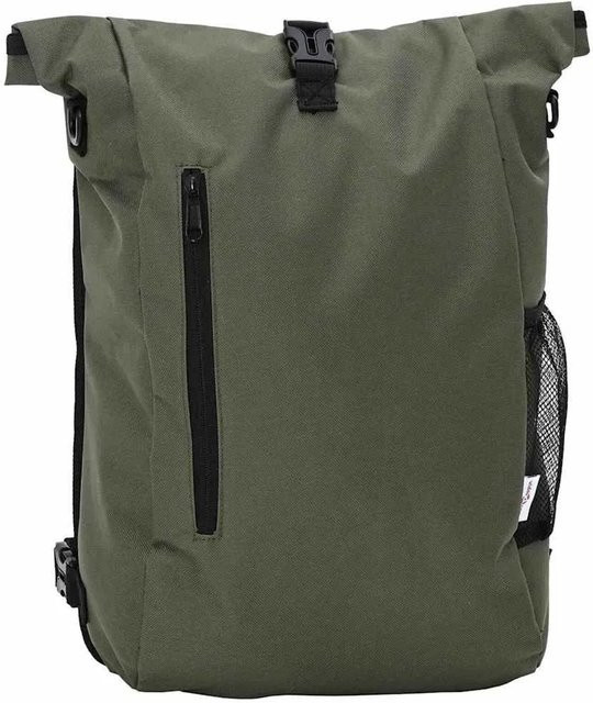 vidaXL Fahrradtasche Oliv aus Polyester B/T/H: 31 x 13 x 58 cm - Bild 1