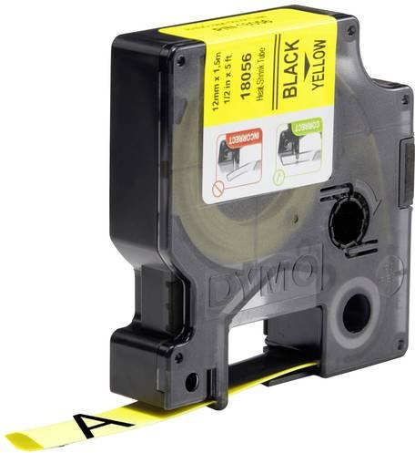 DYMO Rhino 18056 Beschriftungsband Gelb mit schwarzer Schrift, Breite: 12 mm, Länge: 1,5 m - Bild 1