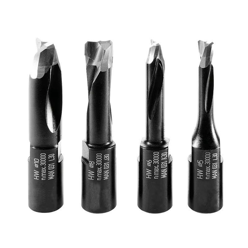 Wolf Domino DF500 Fräser für Schlitze und Zapfen aus Wolframstahl in Silber, Durchmesser: 5 mm, 6 mm, 8 mm oder 10 mm - Bild 2