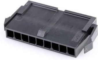 Molex Buchsengehäuse-Kabel Schwarz mit 9 Polen - Bild 1