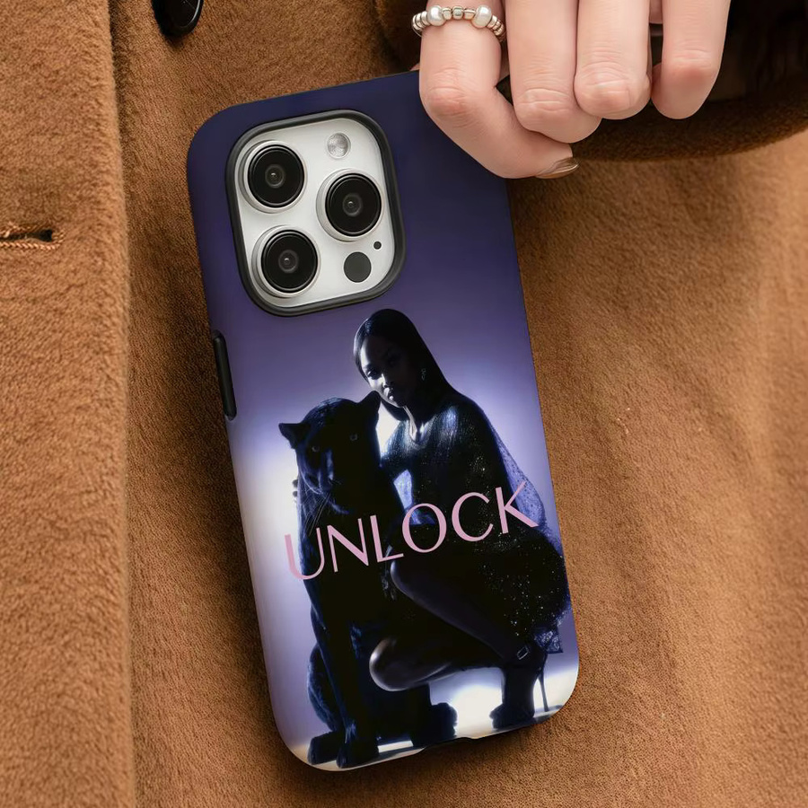 L-Luciano Handyhülle für iPhone 17 16 15 14 13 12 Pro Max Plus mit glänzender HD-Doppelschicht-Flüssigkeit in Weiß - Bild 3