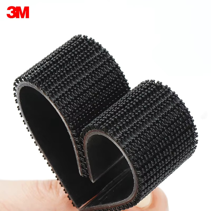 3M Double Lock Pilzkopfschnalle mit selbstklebendem Schnellverschluss in Braun - Bild 4