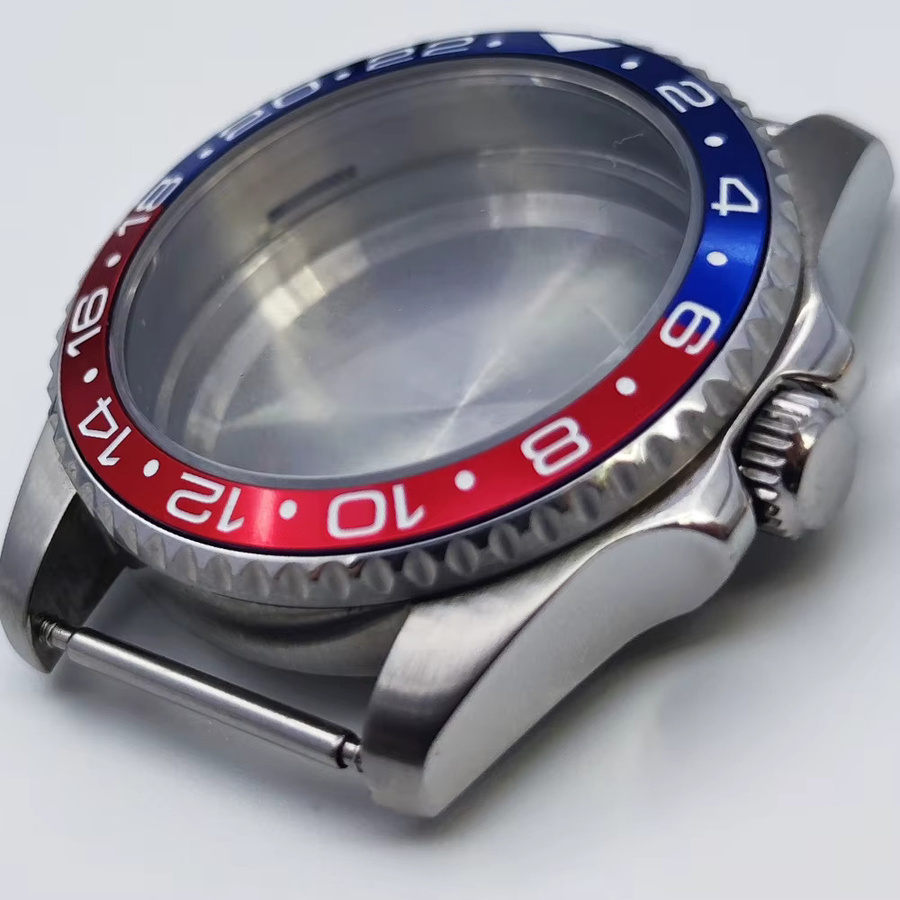 RICHUS Uhrengehäuse Edelstahl, silber, 36 mm, Saphirglas, Unisex - Bild 2