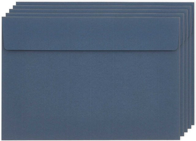 Rico Design Paper Poetry Luxury Umschläge C5 Marineblau - Bild 1
