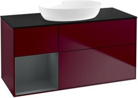 V&B Waschtischunterschrank Finion in Lackausführung, Breite: 120 cm, Tiefe: 50,1 cm, Höhe: 50,1 cm - Bild 1