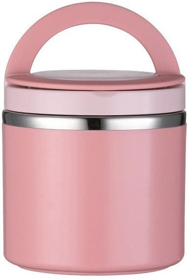 Yiran Furniture Thermobehälter aus Edelstahl für Suppe und Lunchbox, isoliert und BPA-frei, 1000 ml, Blau, Pink, Grün - Bild 1