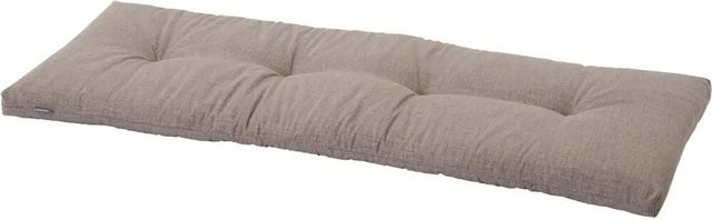 Siena Garden Banksitzkissen Comfort in Taupe, wetterfest und UV-beständig, B/T/H: 110 x 44 x 7 cm - Bild 1