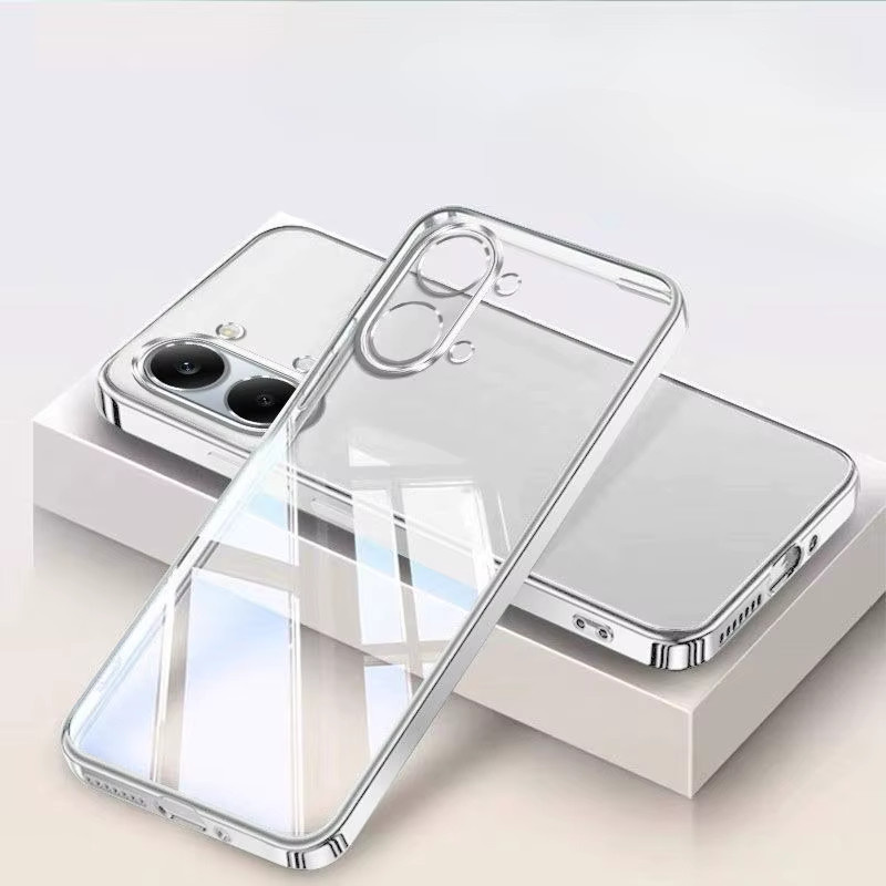Luxuriöse transparente Silikon-Slim-Hülle für POCO X8 Pro und X8 Pro Max in Schwarz - Bild 2