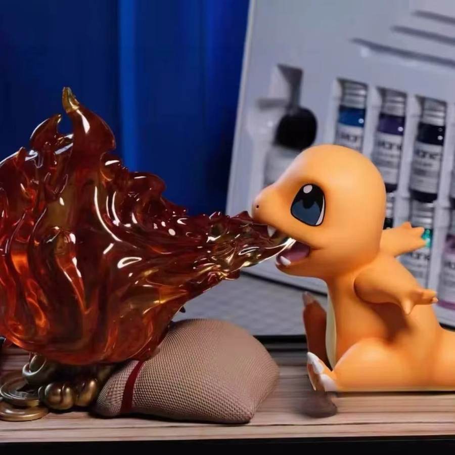 Pokémon Charmander Bite Calcifer Actionfigur, PVC-Statue, 8cm - Bild 3