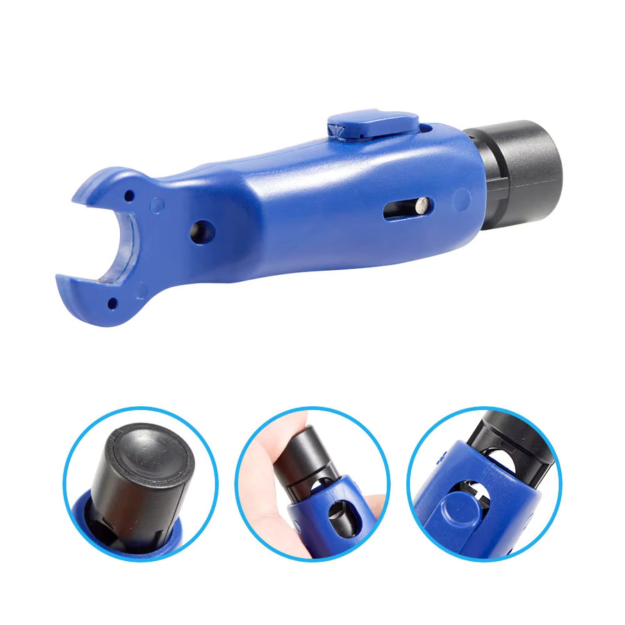 Tragbarer Stift-Koaxialkabel-Abisolierer für RG6 RG7 RG11 RG59 in Blau - Bild 3