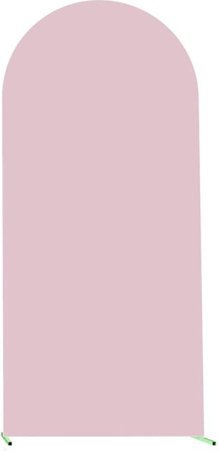 GoolRC Set aus 3 elastischen Hochzeitsbogenhüllen in Rosa für U-förmige Rundbögen aus Milchseide und Polyurethan - Bild 1