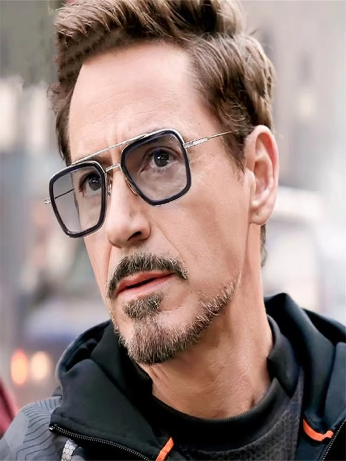 Sonnenbrille quadratisch, Vollrand, schwarz, Unisex - Bild 3