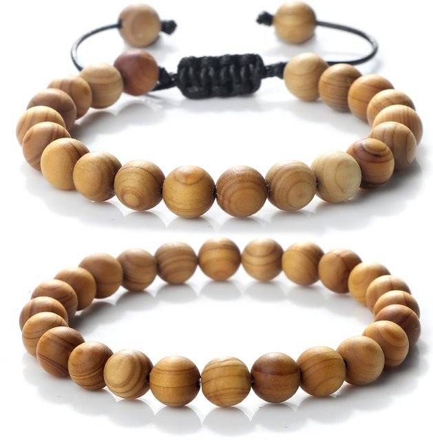 Reliatonny Armband, Holzperlen, Unisex - Bild 1