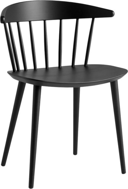 HAY J104 Stuhl aus Buchenholz in Schwarz im Windsor-Stil - Bild 1