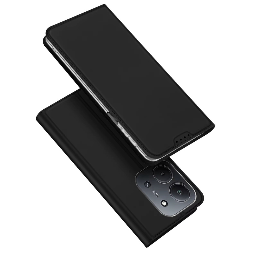 DUX DUCIS Magnetische PU Leder Flip Case Brieftasche mit Kartenfach für Xiaomi Poco F8 Ultra, F8 Pro, C85, Redmi K90 Pro Max und 15C in Schwarz oder Blau - Bild 1