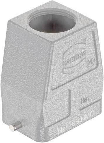 HARTING Tüllengehäuse 19 30 206 0447 aus Aluminium in Silber - Bild 1