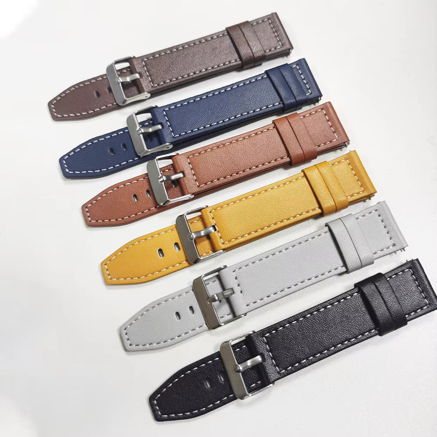 Fossil Uhrenarmband Leder, 22mm, Unisex - Bild 2