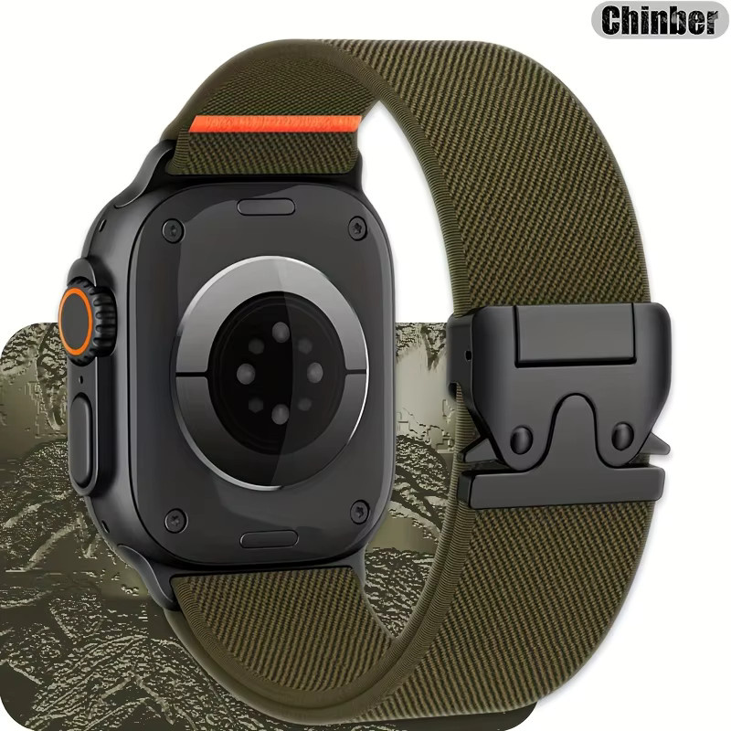NEY Uhrenarmband Nylon, Schwarz - Bild 2