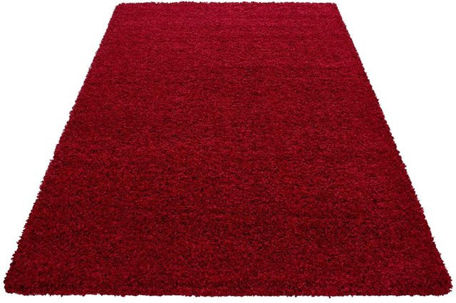 Ayyildiz Hochflorteppich Life Shaggy Rot B: 80 cm, L: 250 cm - Bild 1