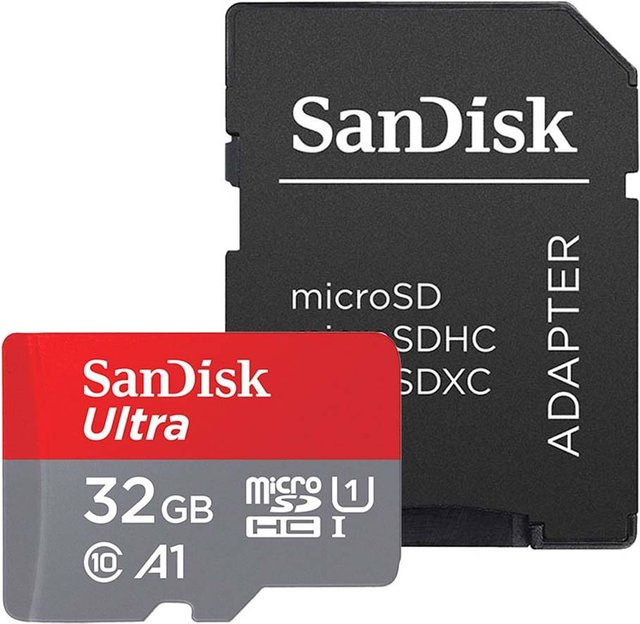 SanDisk Ultra microSDHC Speicherkarte 32 GB Class 10 UHS-I A1 inklusive SD-Adapter - Bild 2
