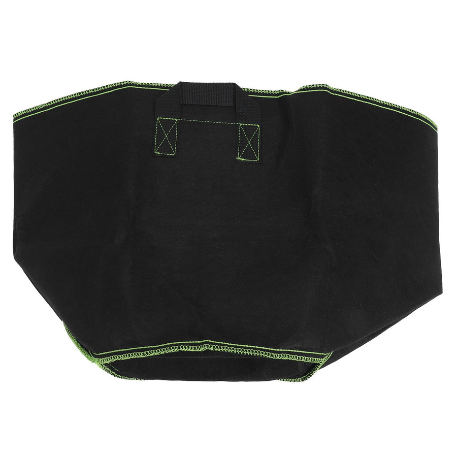OutsideWorld Grow Bag Pflanzenwachstumstasche aus abbaubarem Vliesstoff in Schwarz und Grün für Gemüse und Blumen - Bild 3